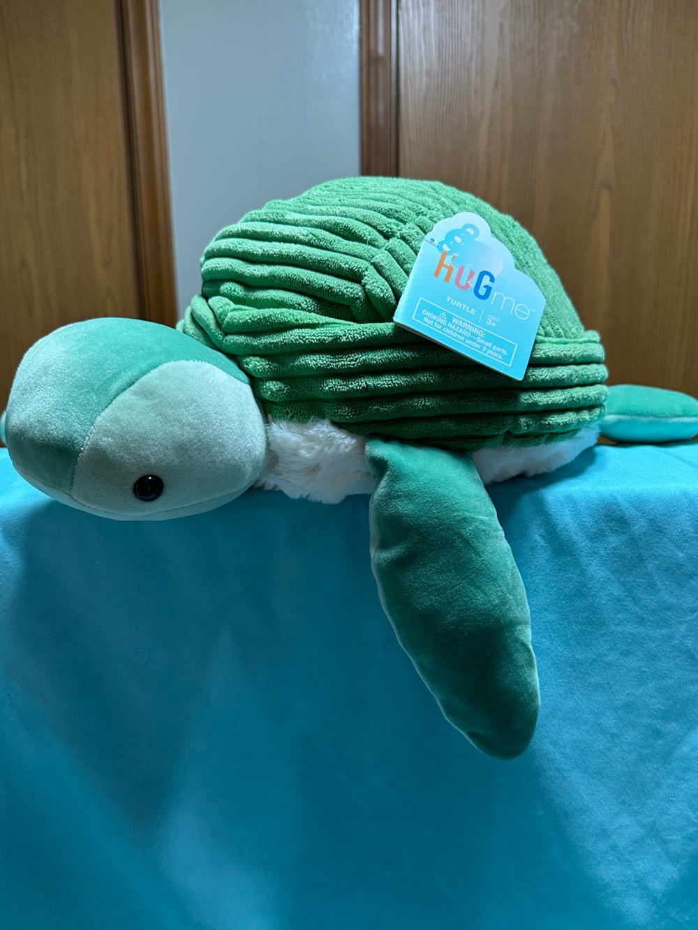 Hug Me - Green Plush Sea Turtle Stuffed Toy